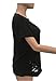 Pxmoda Womens Plus Size V Neck Short Sleeve Ripped T Shirt Tops
