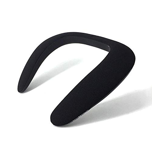 Wireless Bluetooth Neck Shoulder Speaker for Samsung Galaxy S9 Smartphone (Black)