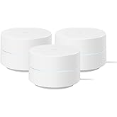 Google WiFi - AC1200 - Mesh WiFi Router System Bundle (3-Pack) - 4500 Sq Ft Coverage - Retail Packaging - Easy Setup, Seamles