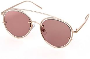 Hot Optix Unisex Floating Lens Metal Aviator Sunglasses