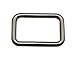 Generic Metal Silvery Rectangle Buckle 1.25