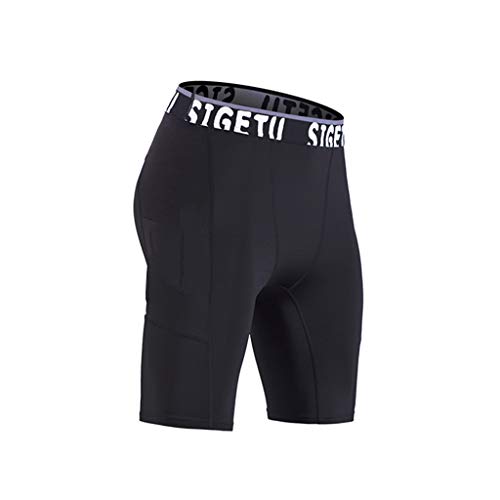 Clearance!DDKK Men Weight Loss Sauna Sweat Workout Short Hot Neoprene Athletic Gym Pant Legging Fat Burner Slimming