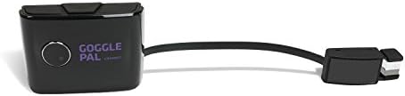 GogglePal - Augmented Reality Heads-up Display for Snowsports; Black
