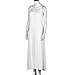 Women Dress,Haoricu Hot Sale!2017 Women Summer Sexy Sleeveless Backless Beach Long Dress White (Asian Size:S, White)