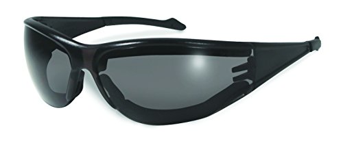 SSP Eyewear Grillin Glasses Onion Goggles Pasilla SMAF with Smoked Anti-Fog Lenses and Black Frames