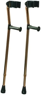 Lumex Deluxe Ortho Forearm Crutches, Small, 2EA/PR