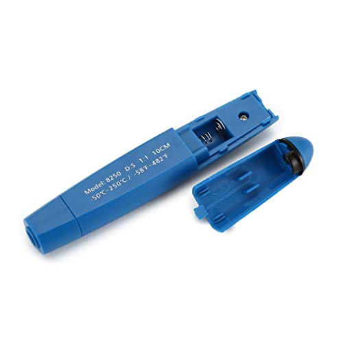DT8250 Household Pen Pocket Thermometer Mini Non-Contact Infrared Thermometer(Color:Orange)