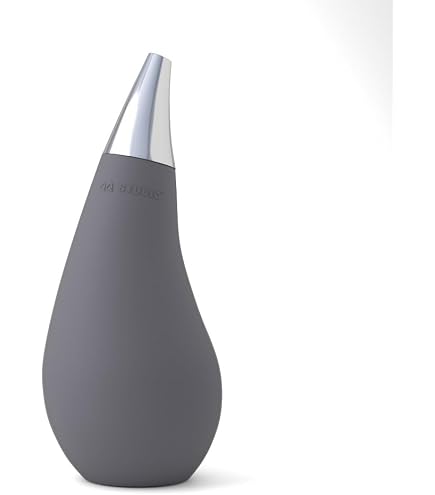 Distributeur De Savon Design Eva Solo - Silicone Et Acier Inox - Noir - Cadeau Déco Utile