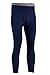 Indera Polypropylene Performance Rib-Knit Long Johns Thermal Underwear Bottom for Men Navy