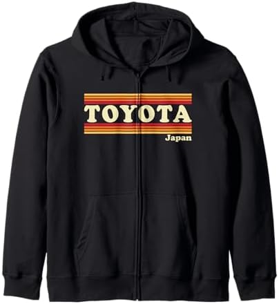 Amazon.com: Toyota Outdoors Art Line Big Chest Logo Zip Hoodie