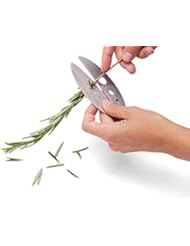 Fox Run 48787 Stripper Tool for Herbs and Leafy Greens, Graduated, Stainless Steel