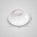Door Knob Stopper 6 Pcs,Cheaboom Silicone Round Wall Protector Self Adhesive Wall Guards Stopper Door Handle Bumper Rubber Stop (White)
