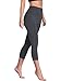 Cadmus Womens High Waist Workout Legging Capris for Yoga w Side Pockets