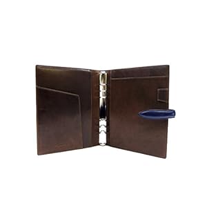 Bureirio Filofax A5 size UK Bridle 19mm navy 729-70