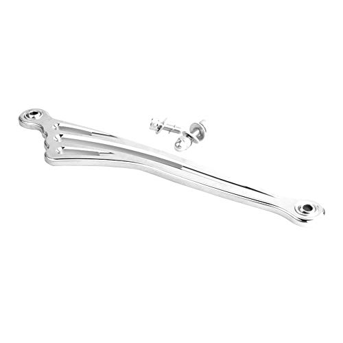 Goldfire CNC Aluminum Motorcycles Gear Shift Linkage Shifter Rod Suit For Harley Touring Road King Softail 1984-2014 2015 2016 2017 (Chrome)