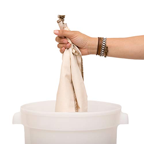 CoffeeSock Commercial 5 gallon - The Original Reusable Coffee Filter- GOTS Certified Organic Cotton Reusable Coffee Filters (2/pk)