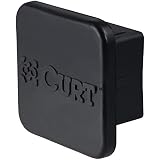 CURT 22272 Rubber Trailer Hitch Cover, Fits 2-Inch Receiver
