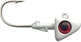 Big Hammer 1/2 oz 4/0 Jig Heads Fishing Equipment, White