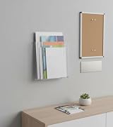 Deflecto Portrait Literature Stand A4 Wall Mounted Magazine Holder view 11