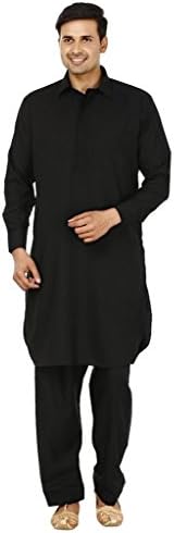 JAINISH Men's solid Kurta Payjama Set