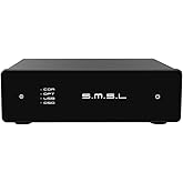 S.M.S.L D1 Hi-Res Audio Dac RohmBD34352EKVchip Touch Control RCA ouput 768kHz/32bit DSD512 THD+N 0.00038% MQA Audio DAC Dual