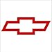 CHEVROLET CHEVY BOWTIE Decal Truck Window Sticker (3
