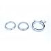 Stainless Steel V Band Clamp & Male/Female Flange Assembly Set 2.5 Inch(I.D.)