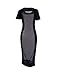 Sedrinuo Women's Sexy Bodycon Party Club Dress, Black, Small