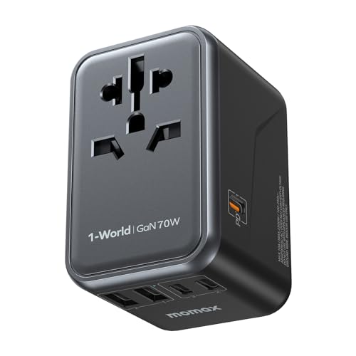 MOMAX 70W GaN Universal Travel Adapter