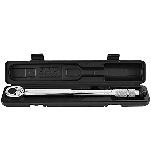 Two-Way 1/2 Inch Torque Wrench Drive Ratchet Practical Repair Tool (10-150 ft-lb)