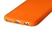MUNDULEA Compatible iPhone 6 /iPhone 6s Case,Flexible TPU Full Matte Cover Case Compatible iPhone 6/iPhone 6s (Orange)