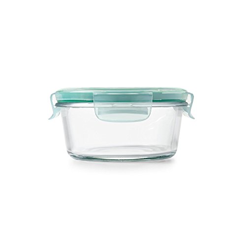 OXO Good Grips 2 Cup Smart Seal Leakproof Glass Round Food Storage Container - //coolthings.us