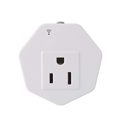 Finduat Wireless Remote Control Outlet Electrical Smart Switch Plugs for Lights, Lamps, Power Strips, Home Automation and other Household Appliances(1 Plug / 1 Remote, battery included) - Thumbnail 2