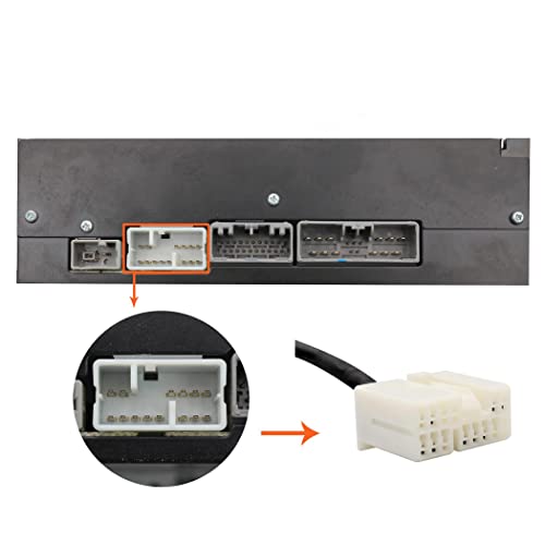 Car Audio AUX Input Adapter, 3.5mm Auxiliary Jack CD Changer for Honda