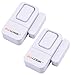 Door Window Alarm Home Security Wireless Magnetic Sensor Burglar Anti-Theft, 120DB Alarm, Ideal for Home, Garage Door, Apartment, RV and Travel (2 Pack)