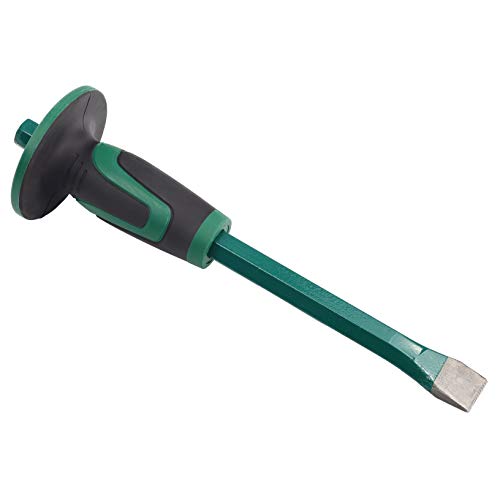 image for Lestino Mason Chisel With Hand Guard, 12 inches (30 cm) Heavy Duty Fla