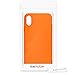 kwmobile TPU Silicone Case for Apple iPhone Xs - Soft Flexible Shock Absorbent Protective Phone Cover - Neon Orange