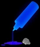 Next Generation SUPER Glow in the Dark (And Blacklight) Paint (Blue)