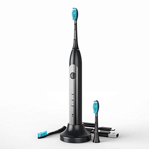 Electric Toothbrush Sonic Rechargeable Toothbrushes, 3 Modes with Timer