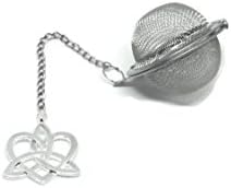 Tea Infuser Ball with Celtic Heart Weight Handmade Yoga Loose Tea Infuser