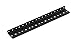 Gator Rackworks Heavy Duty Steel Rack Rail Set, 6U Rack Size (GRW-RACKRAIL-06U)