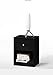 Tvilum Portland 1 Drawer Nightstand, Black
