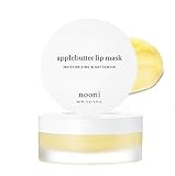 NOONI Applebutter Lip Mask - Korean Skin Care Sleep Mask for Your Lips, Lip Moisturizer for Lip Care and Lip treatment, Korean Beauty Secrets for Amazing Lips, Non-animal tested, Paraben-free