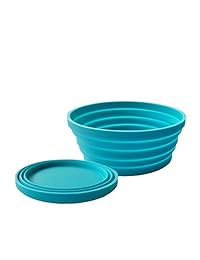 Ecoart   Bol plegable de silicona, expandible, par