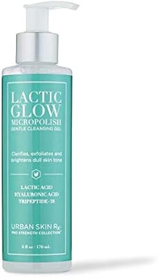 urban skin rx lactic glow micropolish gentle cleansing gel