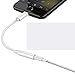 Headphone Adapter for iPhone Adapter 3.5mm Jack Headset Connector Converter Headset Accessories Cable Audio Splitter Stereo Dispenser Compatible with iPhone 7/7Plus /8/8 Plus/X/XR/XS/ XS Max – Whitethumb 2