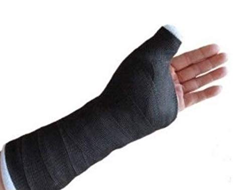 BSN Medical Delta-Cast Conformable Polyester Casting Tapes, Black, 2" (5cm), Pack of 10