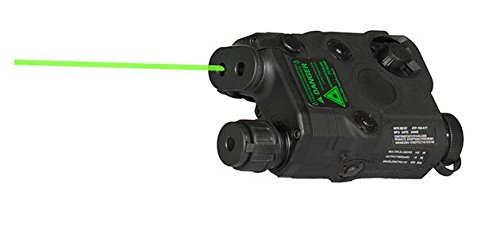 An/peq-15 l.e.d. white light + green laser w/ir lens (black)