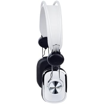 Amazon.com: Merkury Innovations Retro Series Headphones - White (M