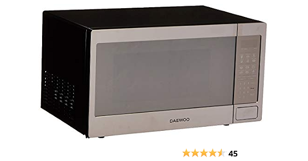 Daewoo KOR-14YM Horno de Microondas, color Acero Inoxidable Espejo :  Amazon.com.mx: Hogar y Cocina